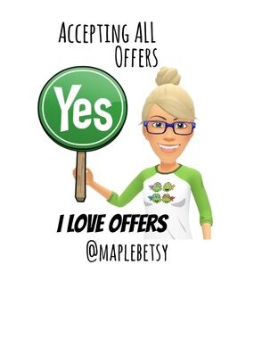 Bundle to save! Make offer - I usually say yes! Remember posh keeps 20%